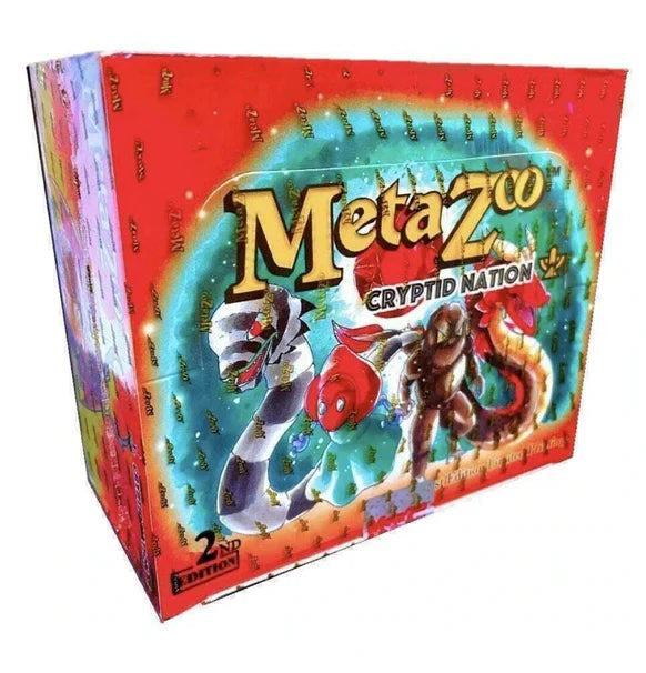 MetaZoo TCG Cryptid Nation 2nd Edition Limited Printing Booster Display Box (36 Packs)