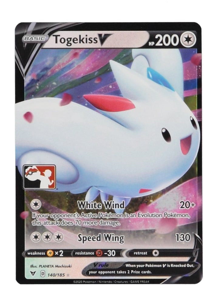 Pokemon TCG Togekiss V 140/185 Prize Pack S1