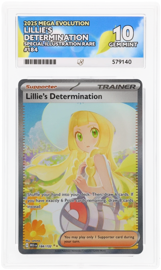 ACE 10 - Lillie's Determination - 184/132 - Mega Evolution
