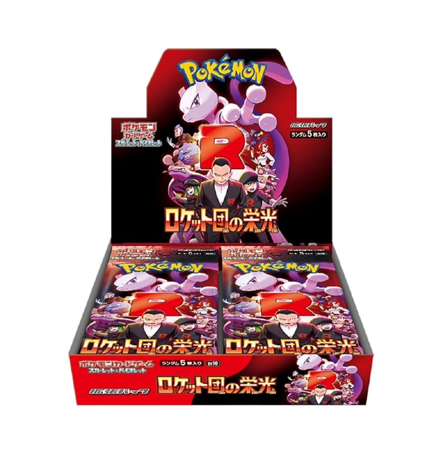 Pokemon TCG Glory Of Team Rocket (JP) Booster Box (30 Packs)
