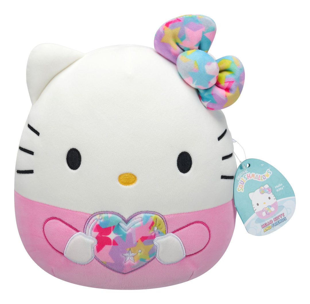 Squishmallows 8" Plush - Sanrio Heart Hello Kitty
