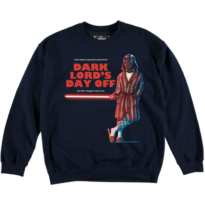 Delicious Again Peter Dark Lord's Day Off Crew Sweatshirt (All Colours) - stylecreep.com