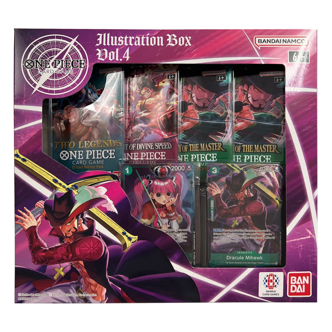 One Piece Card Game IB-04 Illustration Box Vol.4
