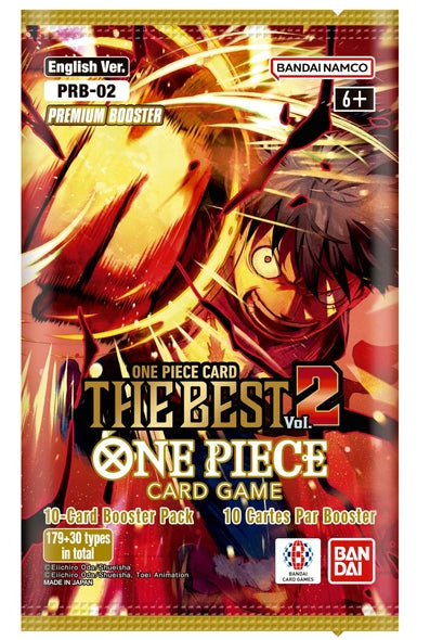 One Piece Card Game The Best Vol 2 Premium Booster Pack PRB-02 (1 Supplied)