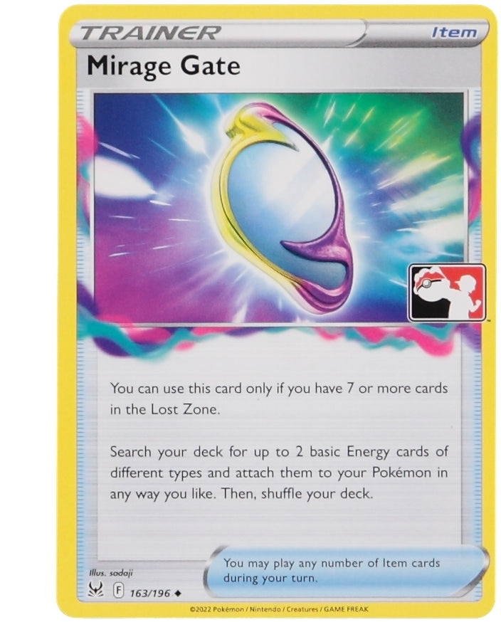 Pokemon TCG Mirage Gate LOR 163 (STD) Prize Pack S3