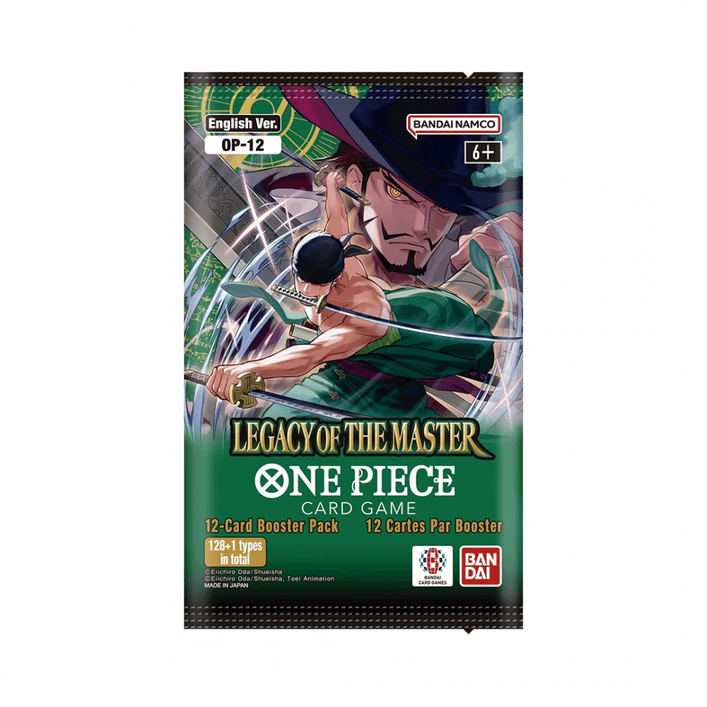 One Piece Card Game OP-12 Legacy Of The Master Booster Pack (1 Supplied)