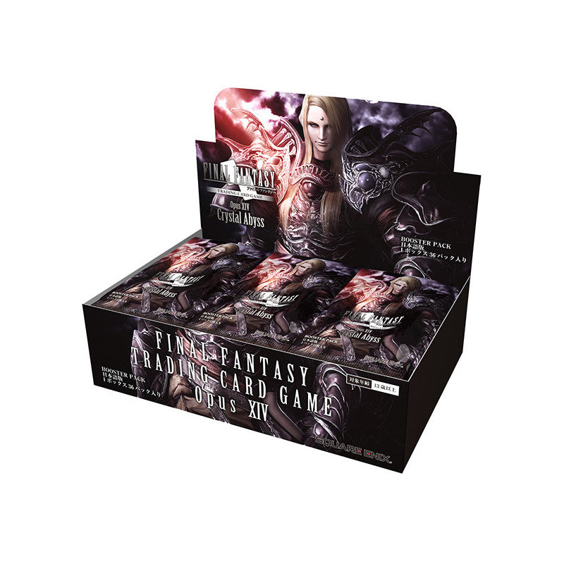 Final Fantasy TCG Opus XIV Crystal Abyss Booster Box (Japanese) (36 Booster Packs)