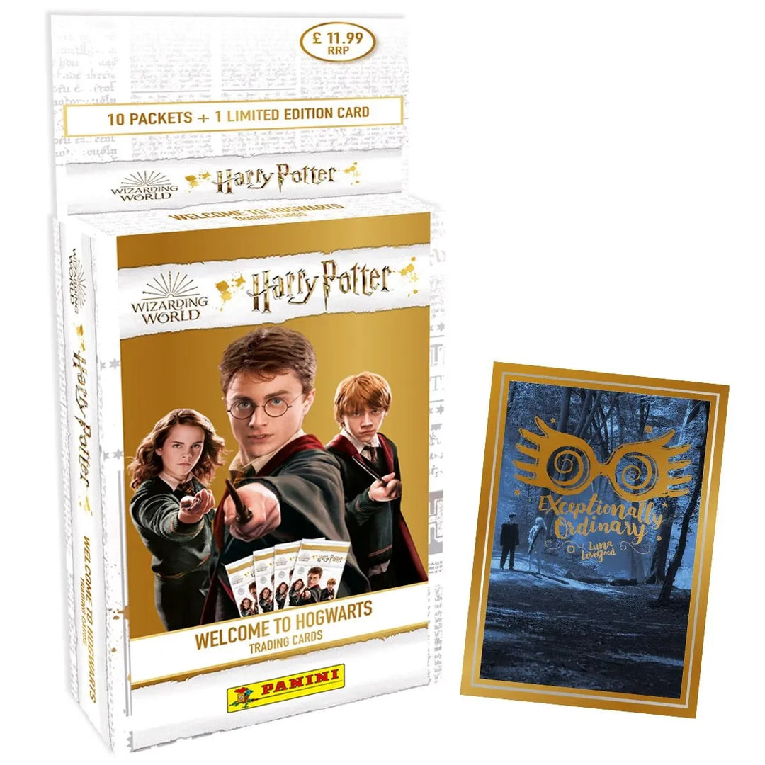 Panini Harry Potter Welcome To Hogwarts Trading Cards Multi Set (10 Packs)