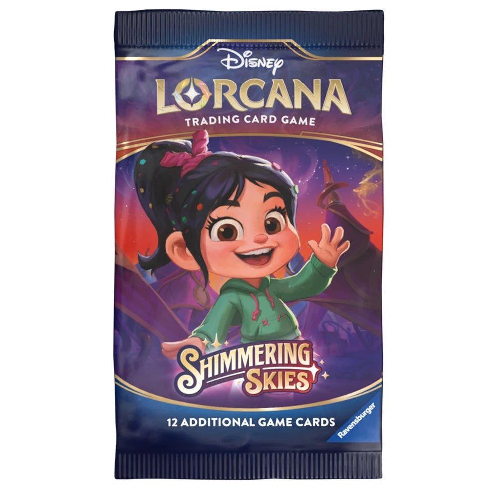 Disney Lorcana TCG Shimmering Skies Booster Pack (1 Supplied)