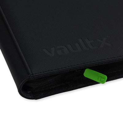 Vault X Exo-Tec Zip Binder 12-Pocket Black