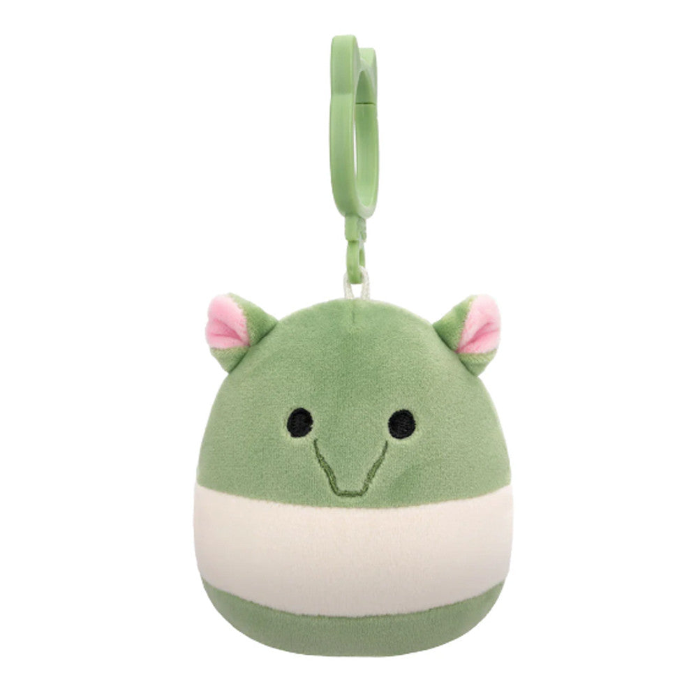 Squishmallows 3.5" Clip-On Plush - Gerald The Olive & White Tapir