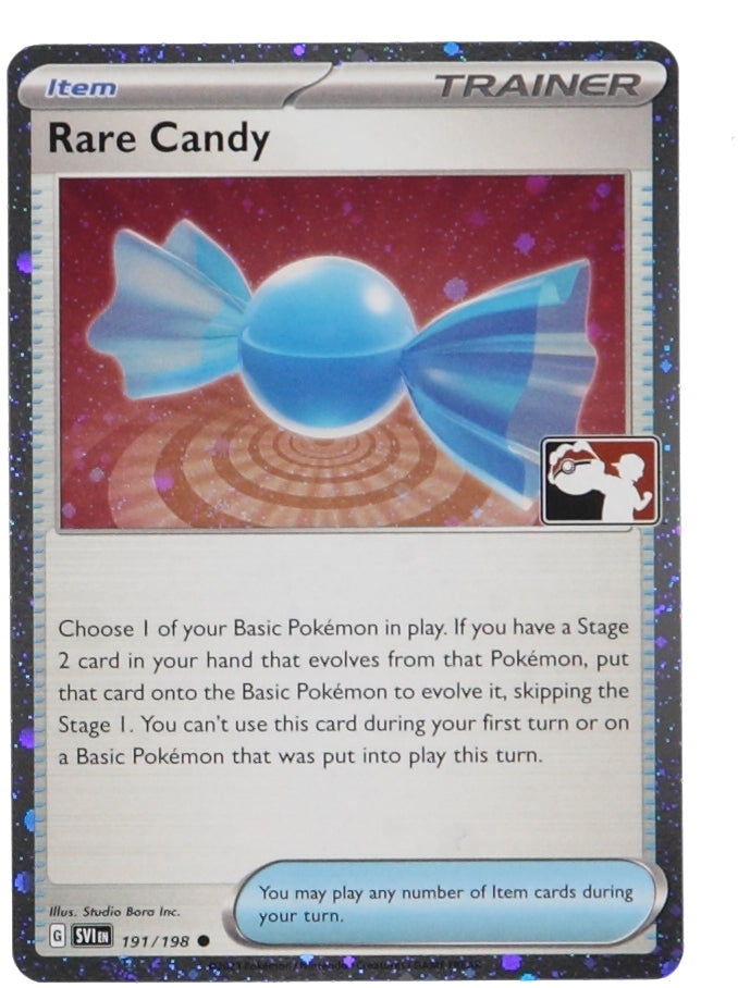 Pokemon TCG Rare Candy SVI 191 (FOIL) Prize Pack S3