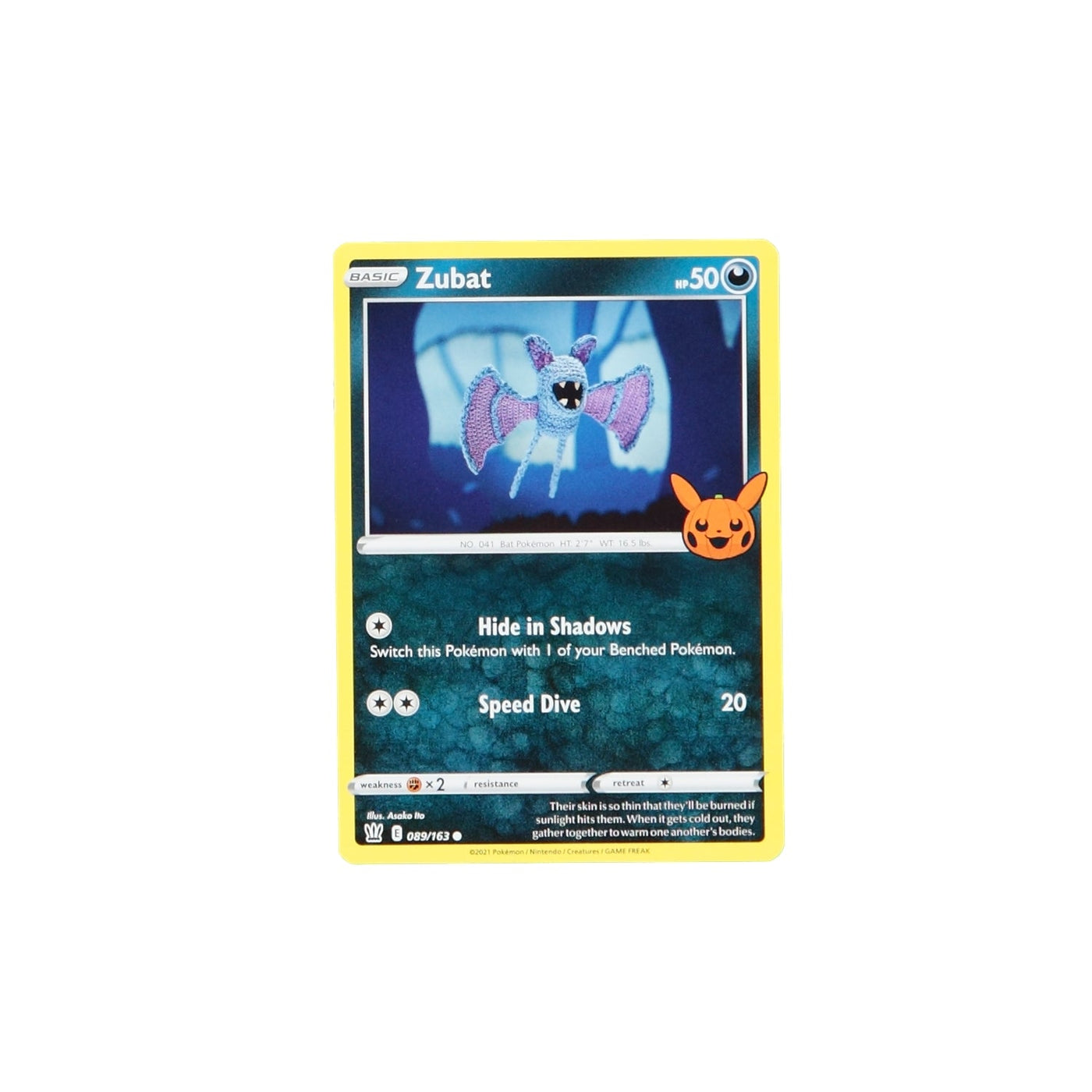 Pokemon TCG Trick Or Trade 089/163 Zubat Card - stylecreep.com