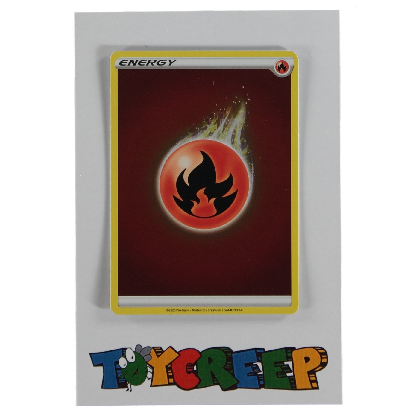 Pokemon TCG Champions Path Fire Energy Reverse Holo Card - stylecreep.com