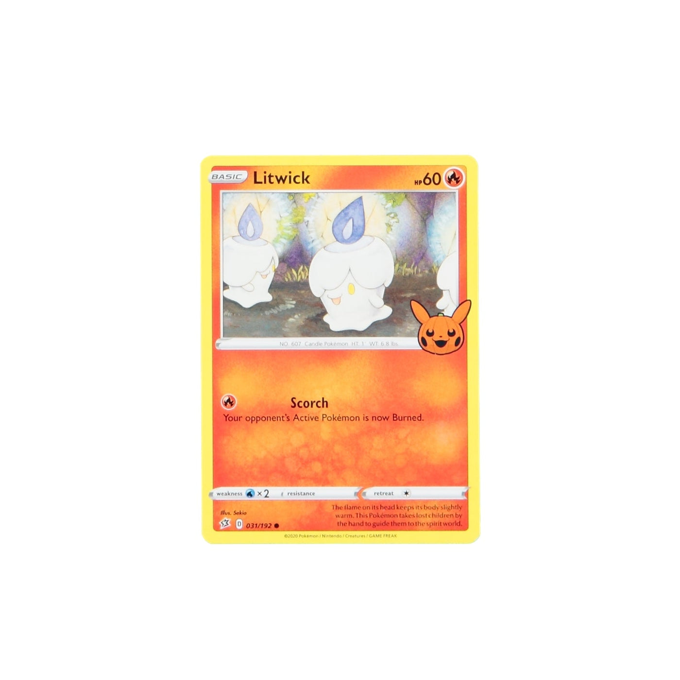 Pokemon TCG Trick Or Trade 031/192 Litwick Card - stylecreep.com
