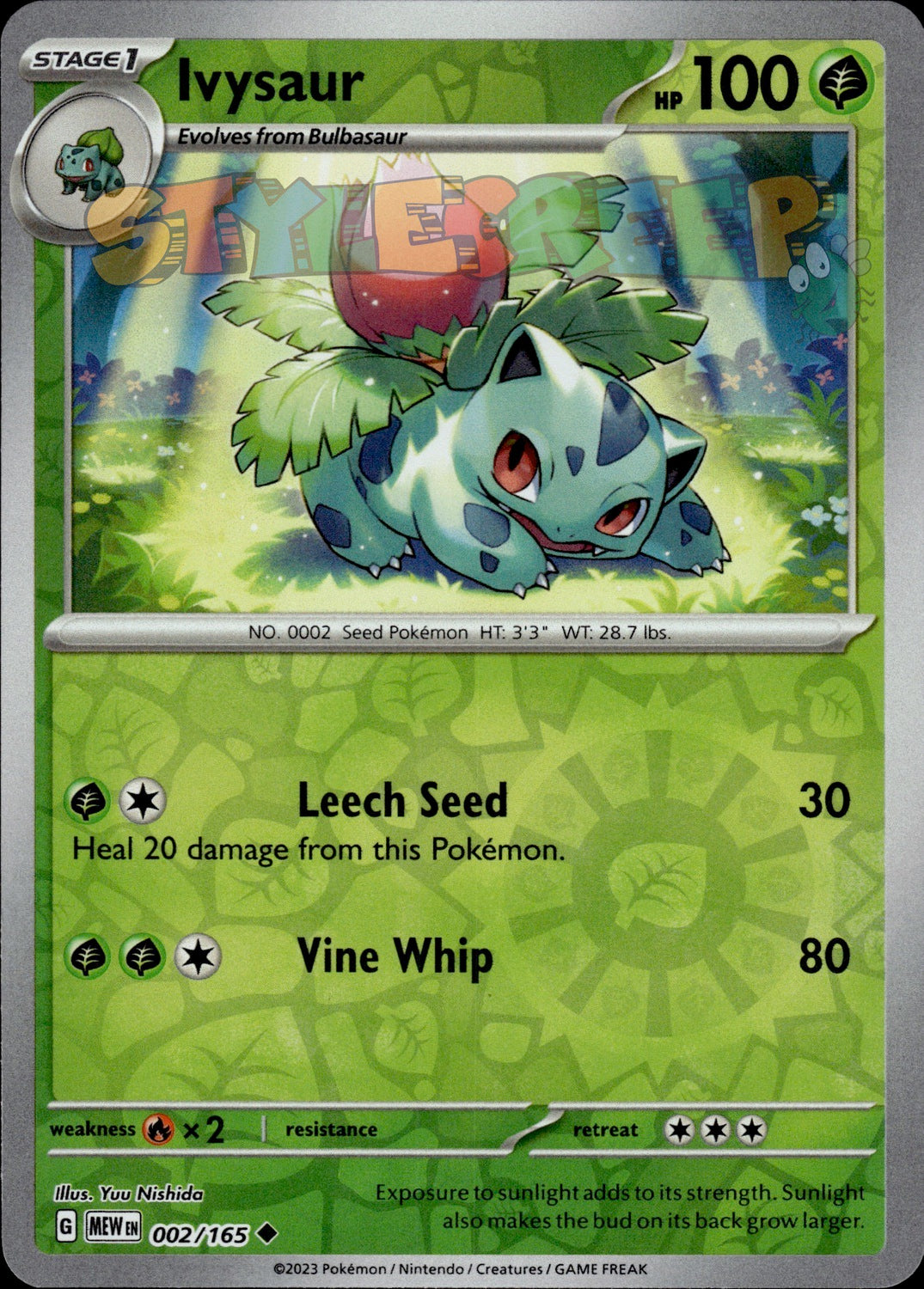 Pokemon TCG SV 151 Holo & Reverse Holo Cards - Select Your Card - stylecreep.com