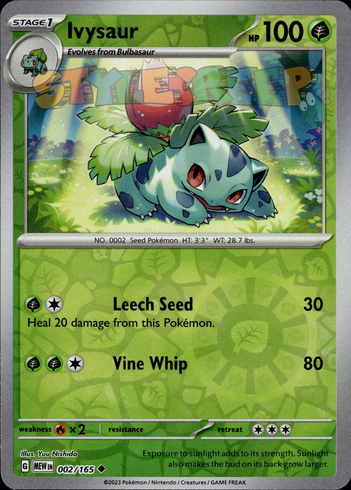 Pokemon TCG SV 151 Holo & Reverse Holo Cards - Select Your Card - stylecreep.com