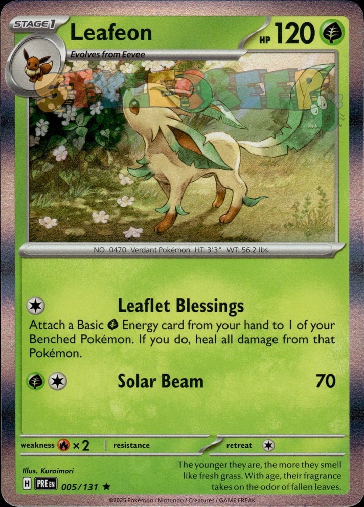 Pokemon TCG Prismatic Evolutions Holo & Reverse Holo Cards - Select Your Card