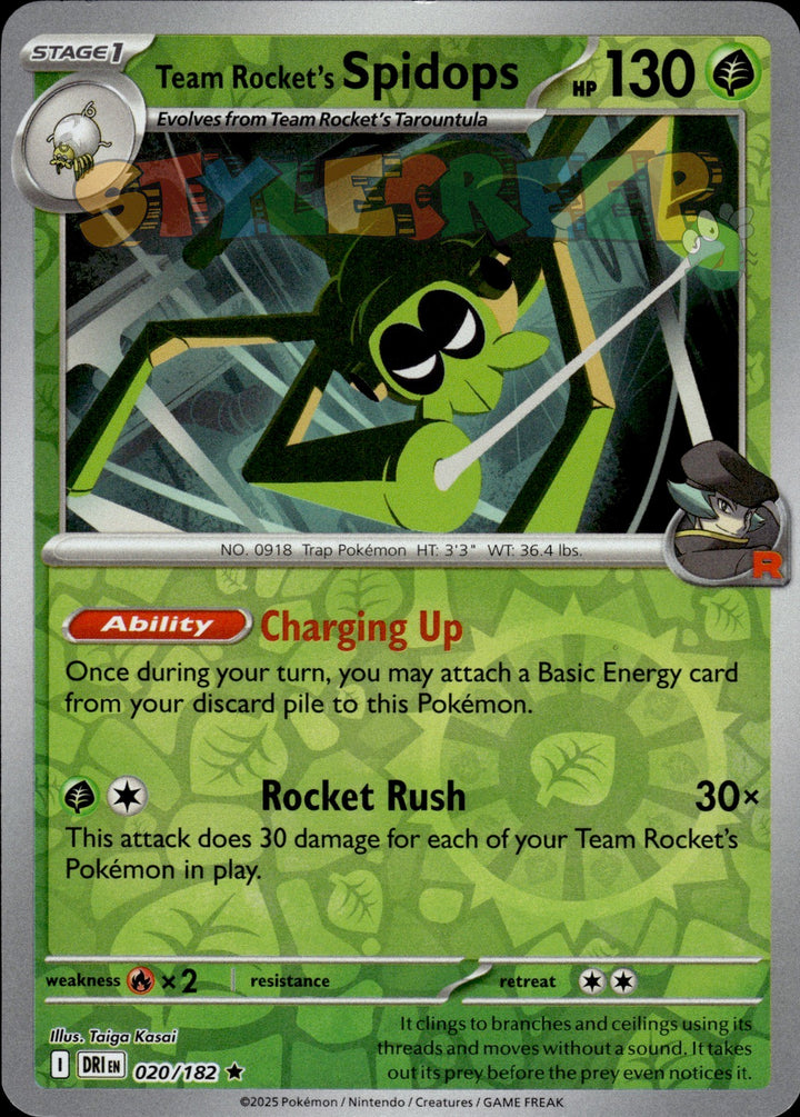 Pokemon TCG Destined Rivals Holo & Reverse Holo Cards - Select Your Card - stylecreep.com