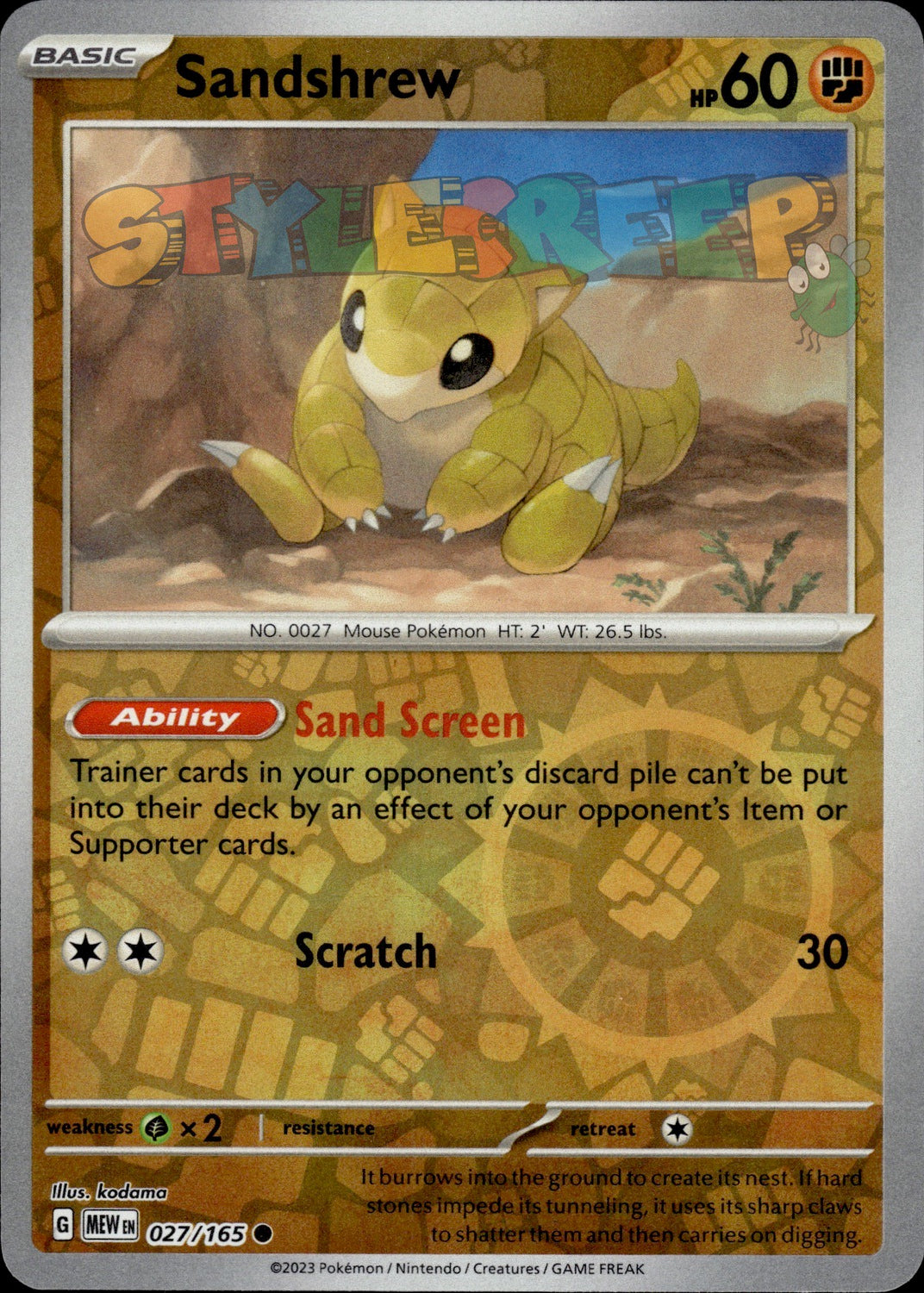 Pokemon TCG SV 151 Holo & Reverse Holo Cards - Select Your Card - stylecreep.com