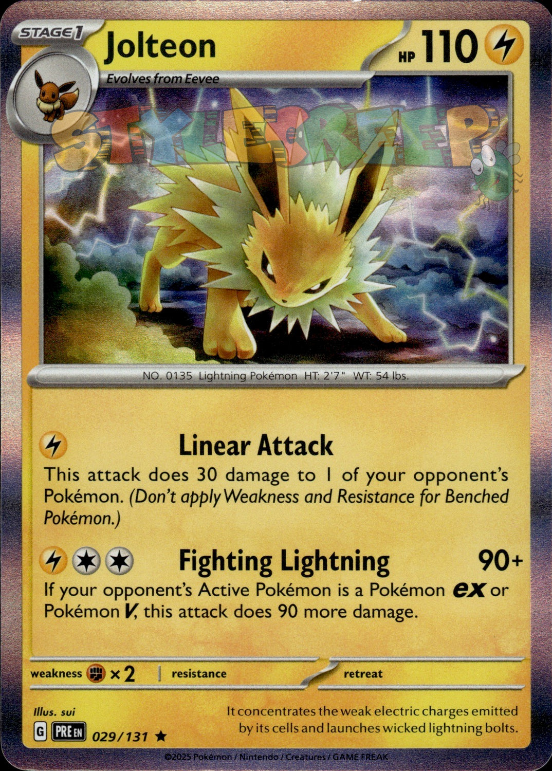 Pokemon TCG Prismatic Evolutions Holo & Reverse Holo Cards - Select Your Card