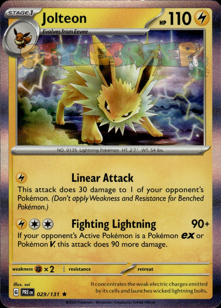 Pokemon TCG Prismatic Evolutions Holo & Reverse Holo Cards - Select Your Card