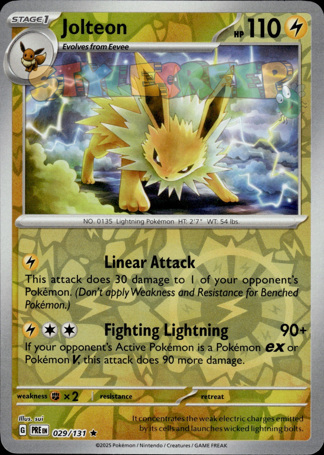 Pokemon TCG Prismatic Evolutions Holo & Reverse Holo Cards - Select Your Card