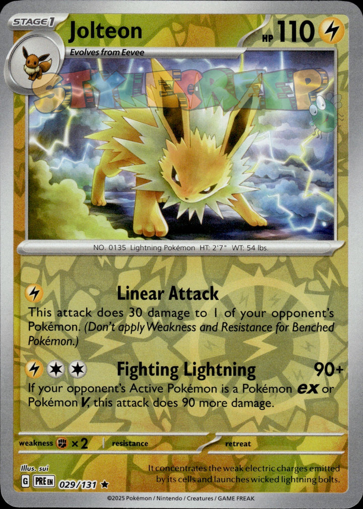 Pokemon TCG Prismatic Evolutions Holo & Reverse Holo Cards - Select Your Card