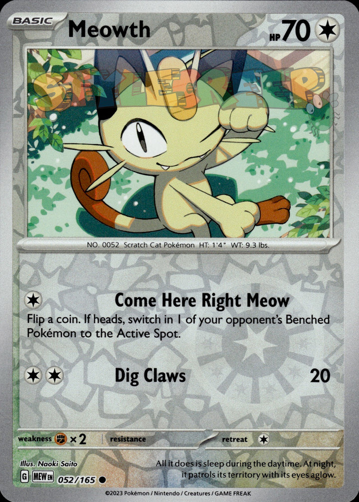 Pokemon TCG SV 151 Holo & Reverse Holo Cards - Select Your Card - stylecreep.com