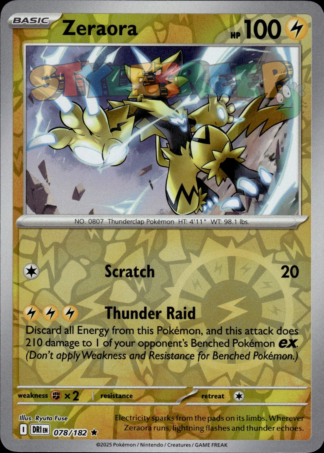 Pokemon TCG Destined Rivals Holo & Reverse Holo Cards - Select Your Card - stylecreep.com