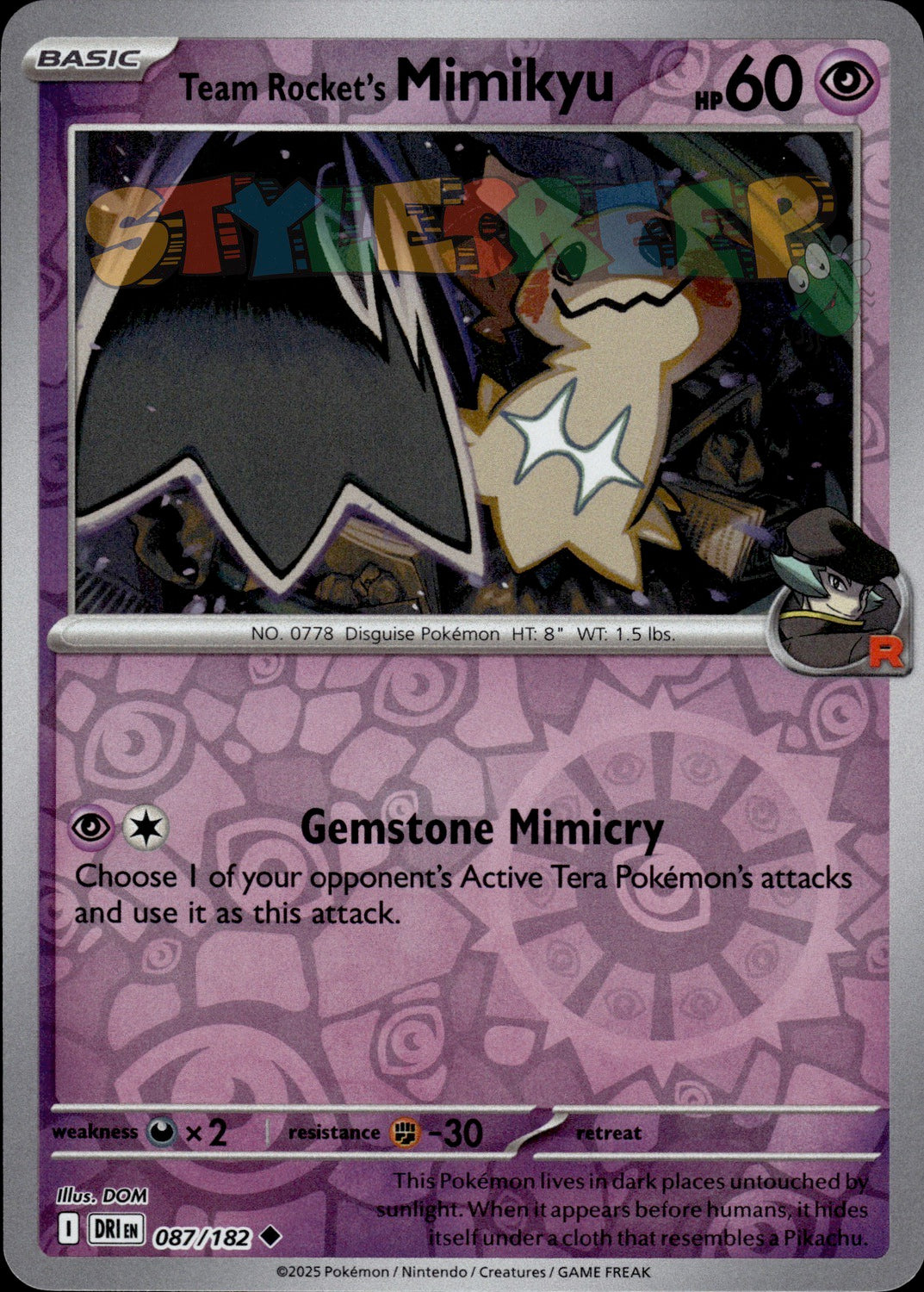 Pokemon TCG Destined Rivals Holo & Reverse Holo Cards - Select Your Card - stylecreep.com