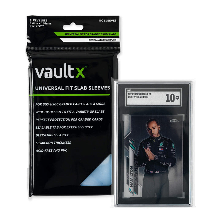 Vault X Universal Fit Slab Sleeves (100 Sleeves)