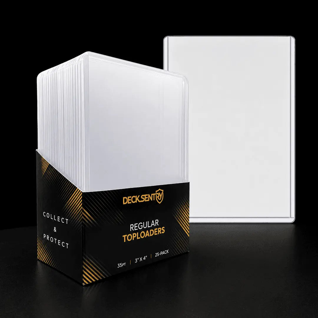 DeckSentry Top Loaders 3x4 (76 x 102mm) 35pt - 1 Pack (25 Pieces)
