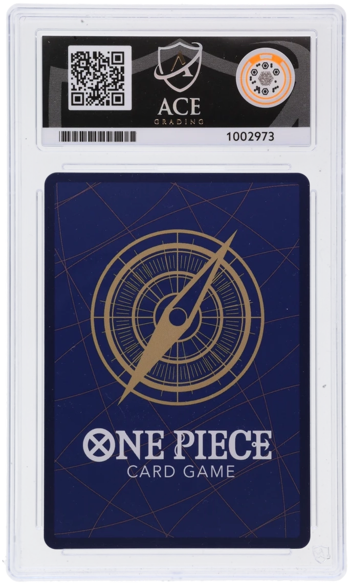 One Piece Graded Card - Roronoa Zoro OP14-015 Parallel - Ace Gem Mint 10 (1002973)