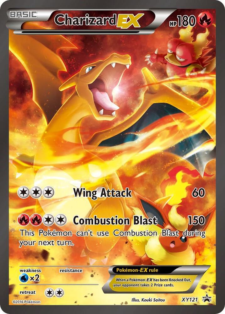 Pokemon XY Promos Charizard XY121 Holofoil Card