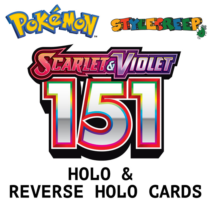 Pokemon TCG SV 151 Holo & Reverse Holo Cards - Select Your Card