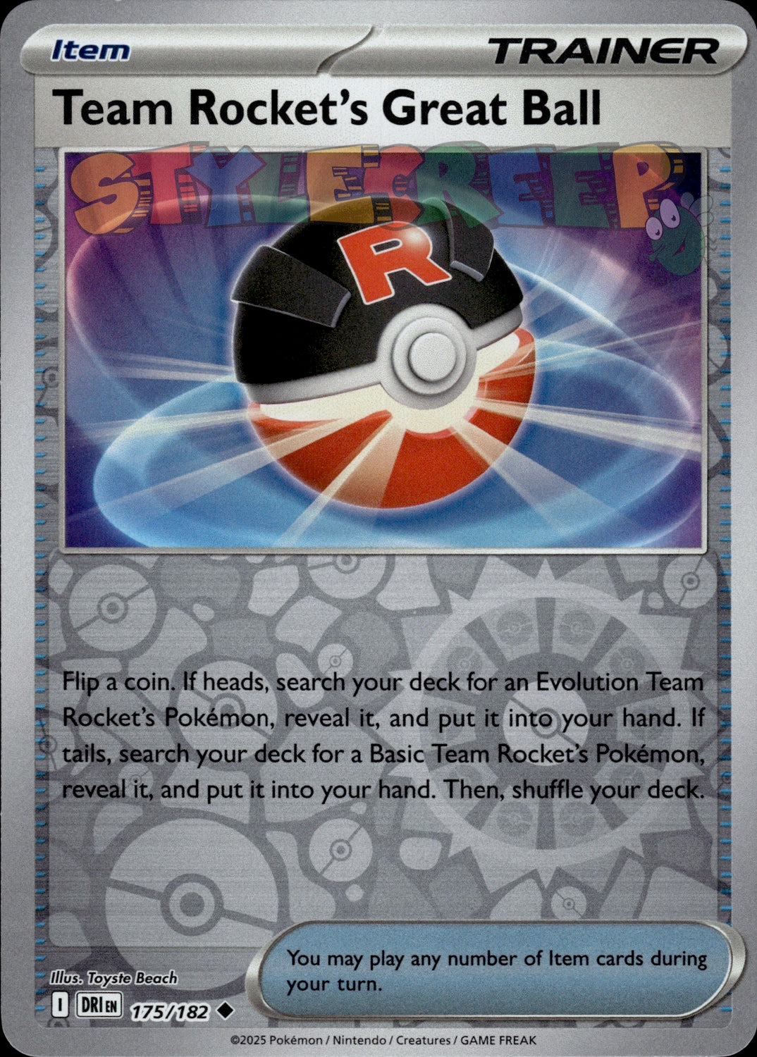 Pokemon TCG Destined Rivals Holo & Reverse Holo Cards - Select Your Card - stylecreep.com