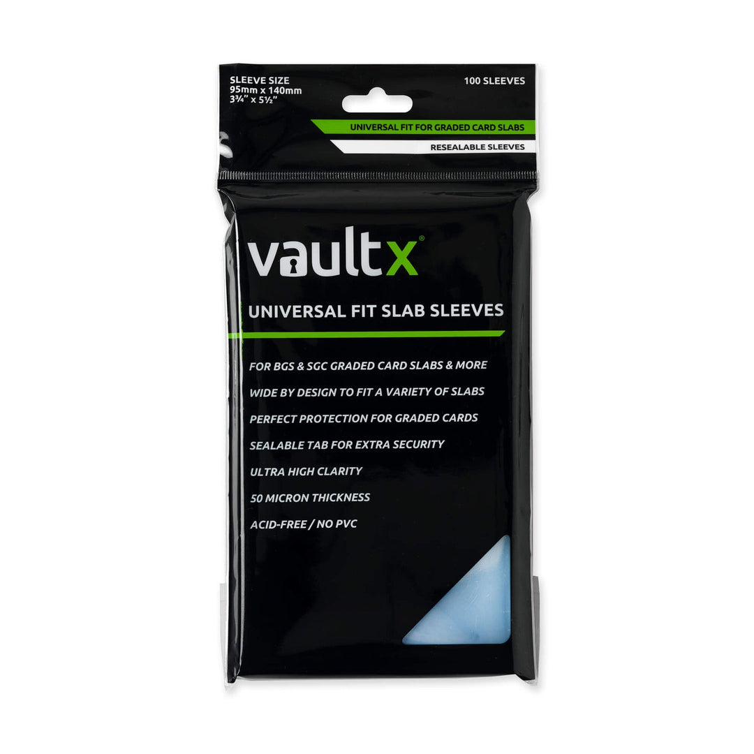 Vault X Universal Fit Slab Sleeves (100 Sleeves)