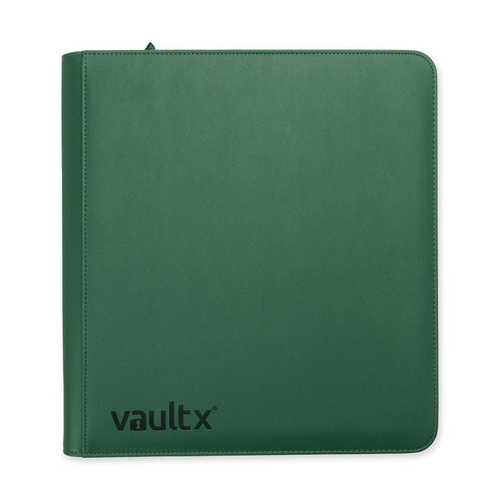 Vault X Exo-Tec Zip Binder 12-Pocket Metallic Green - stylecreep.com