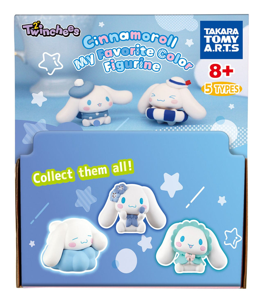 Twinchees Cinnamoroll My Favourite Colour Figurine Blind Bag (1 Supplied)