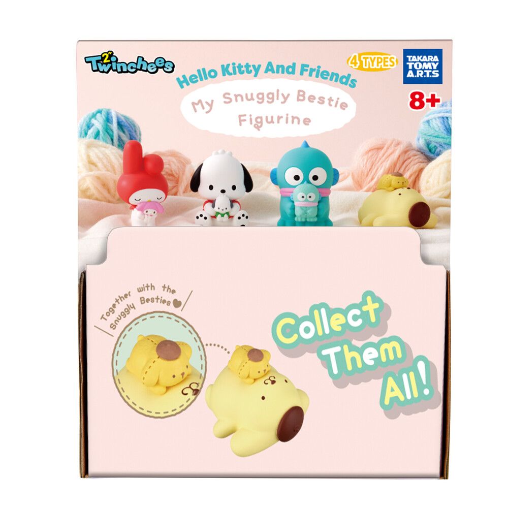 Twinchees Hello Kitty My Snuggly Bestie Figurine Blind Bag (1 Supplied)