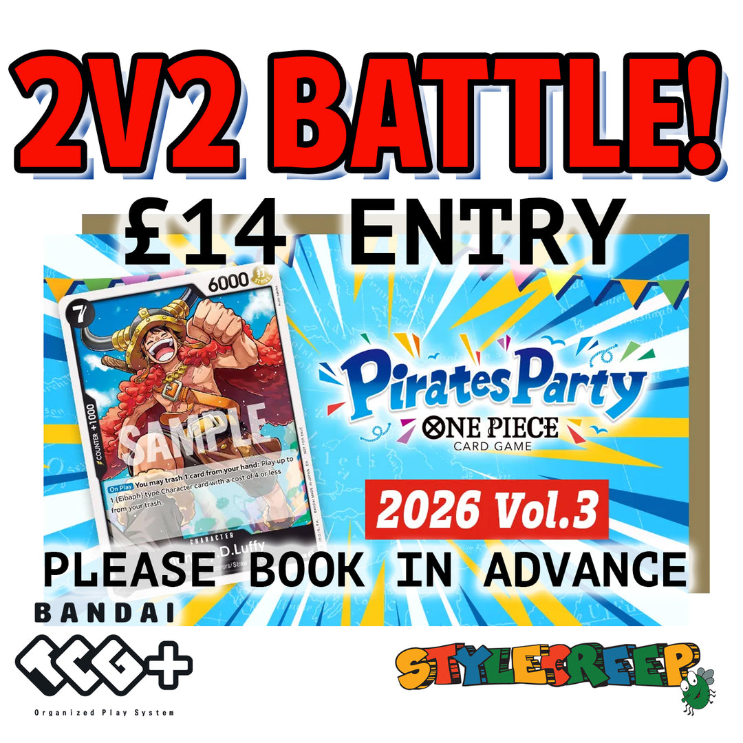 One Piece - Pirate Party Vol 3 - 2V2 Battle! (BOOK A TEAM SPOT)