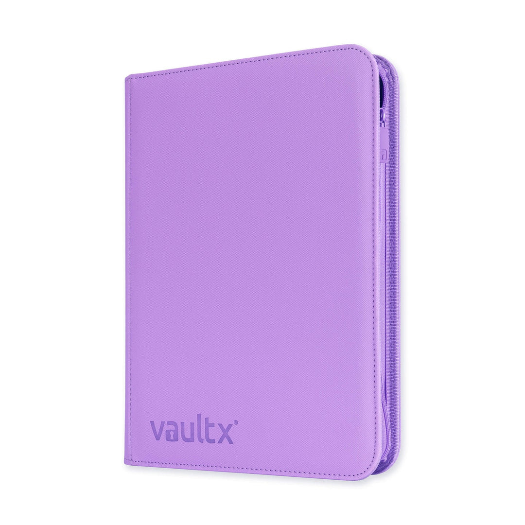 Vault X Exo-Tec Zip Binder 9-Pocket Just Purple