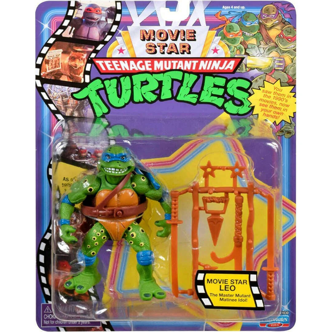 Teenage Mutant Ninja Turtles Action Figure - Movie Star Leo - stylecreep.com