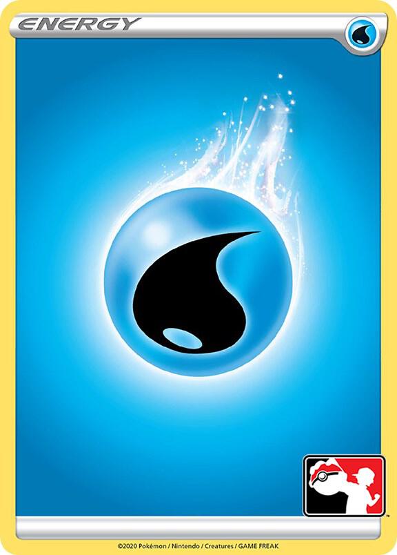 Pokemon Prize Pack Series One Water Energy Holofoil Card - stylecreep.com