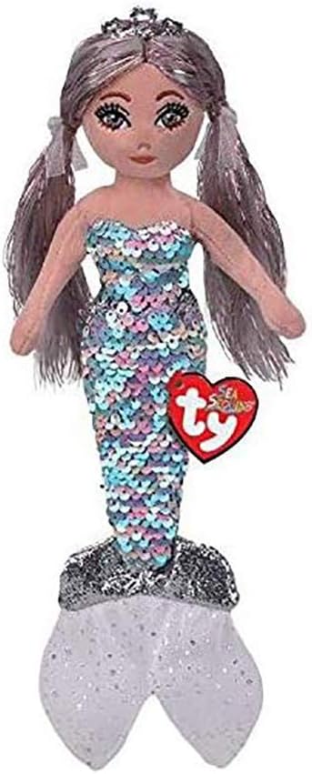 TY Regular Athena Platinum Sequin Mermaid - stylecreep.com