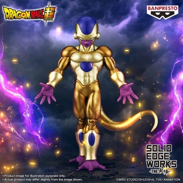 Banpresto: Dragon Ball Super Solid Works Golden Frieza 17cm