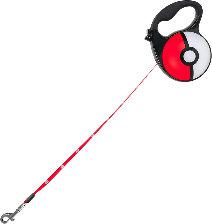 Pokemon 16' Retractable Poke Ball Dog Leash