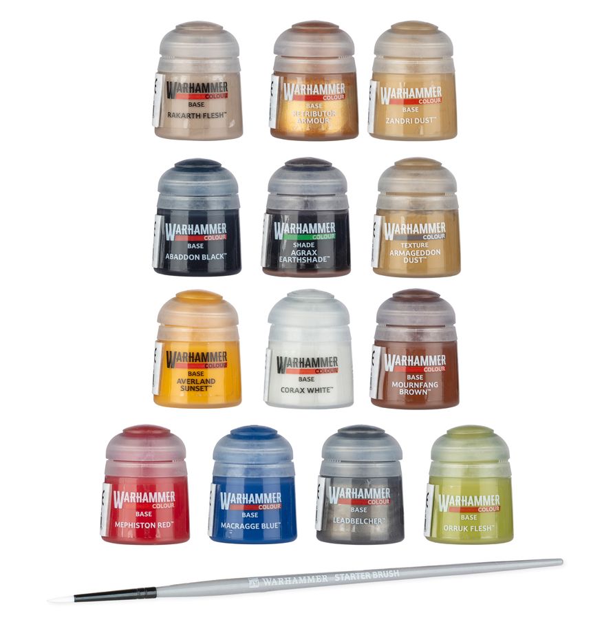40K PAINTS + TOOLS SET (PRE-ORDER 25/07)