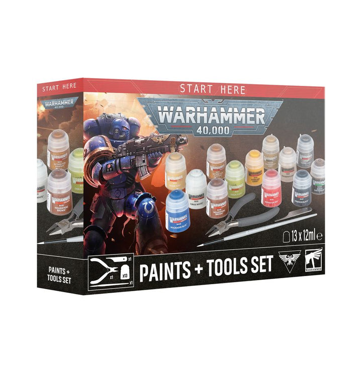 40K PAINTS + TOOLS SET (PRE-ORDER 25/07)